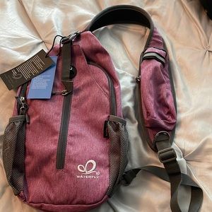 NWT crossbody backpack